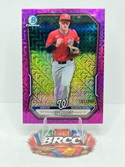 2026 Bowman Chrome Prospects #BCP-95 Eli Willits 1st Fuchsia Mojo /250 Phillies