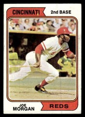 1974 Topps Joe Morgan Cincinnati Reds 85 VG-EX JX1600