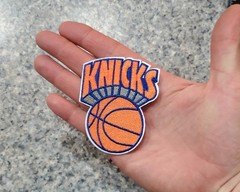 New York Knicks Vintage Style Patch. Embroidered. Iron On. 3″