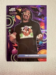 2026 Topps Cosmic Chrome WWE The Godfather Purple Nebula Refractor #’d/150