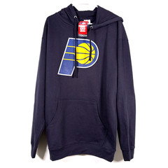 Indiana Pacers NBA Brand Navy Blue Men’s Hoodie Sweatshirt Size Large