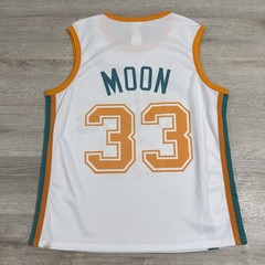 Flint Tropics Basketball Jersey Jackie Moon White Orange One Size Movie