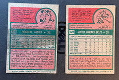1975 Topps Baseball Complete Set. 660 Cards in Zip Binder. VG-EX