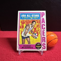 1974-75 Topps #220 George McGinnis Indiana Pacers EXMT🔥🔥🏀🔥🔥