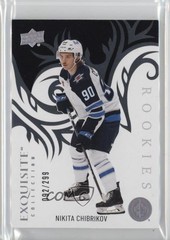 2024 Upper Deck Ice Exquisite Collection Rookies 92/299 Nikita Chibrikov RC 1sr1