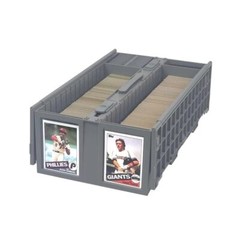 Collectible Card Bin – Holds up to 1600 Cards – Single Gray | Large Card Stor…