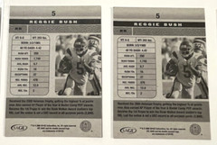 Reggie Bush HUGE LOT (62). 2006-2021. RCs Inserts Parallels Base. LIONS SAINTS +