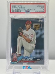 SHOHEI OHTANI 2020TOPPS RC.RTR.RC.LG.MD.MF.RELICS #RCRSO PSA9!MINT!POP26!