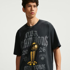 New York Knicks Nike NBA Finals Authentic Locker Room Limited On Court T-Shirt