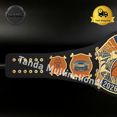 Custom New York Knicks Legacy 2026 Championship Title Belt Wrestling 2mm Brass