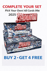 2025 Topps Stadium Club **Buy 2 Get 4 More FREE** You Pick – Complete Your Set