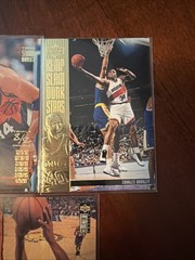 5 Various Charles Barkley Basketball Cards Inserts And Base Cards