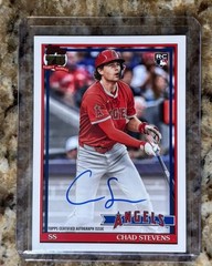 2026 Topps Series 1 1991 Autograph #91A-CST Chad Stevens RC Rookie Card AUTO