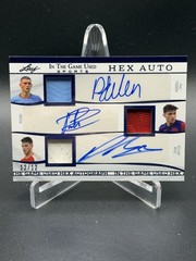 2025 Leaf In The Game Used Hex Auto Foden Pedri Rice Gavi Endrick Camavinga /12