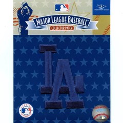 Los Angeles Dodgers L.A. Letter Solid Blue Sleeve Emblem Jersey Patch MLB Logo