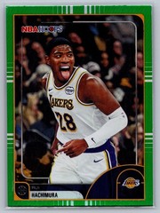 2025-26 Topps NBA Hoops Rui Hachimura #1 Green Foil – Lakers