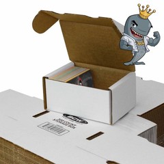 50x BCW 300-card Corrugated Storage Box (50ct Lot) – $1.13/box FREE SHIP