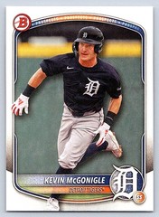 KEVIN McGONIGLE TIGERS 2025 BOWMAN DRAFT #BD-59