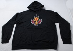 Calgary Flames Unisex Adult’s Fanatics Pullover Hoodie JL3 Black Large