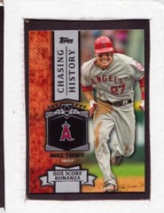 2013 Topps Chasing History – You Pick – Finish Your Set