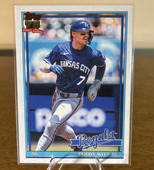 2026 Topps Series 1 Bobby Witt Jr #T91-3 1991 Topps Kansas City Royals