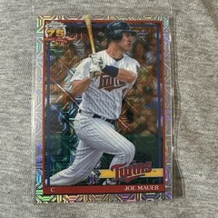 2026 Topps Series 2 JOE MAUER Chrome Silver Pack Mojo #91ASC-42