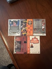 5 Various Charles Barkley Basketball Cards Inserts And Base Cards