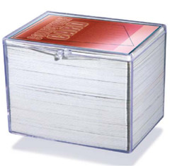 (1 Brand New) Ultra Pro 150-Card Hinged Plastic Box Holder For Trading Cards