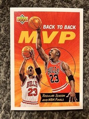 1992-93 Upper Deck – #67 Michael Jordan MVP REGULAR SEASON & FINALS