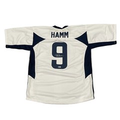 Mia Hamm Signed Auto United States Custom Jersey Beckett Witness BAS COA
