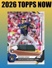 💥2026 Topps Now #371💥BRANDON SPROAT Career High 10 K’s – Presale
