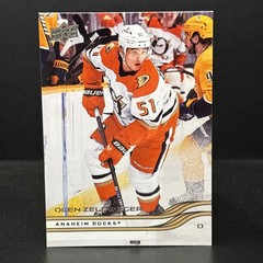 2025-26 Upper Deck Series 2 Base #251 Olen Zellweger – Anaheim Ducks