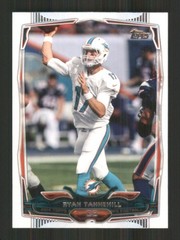 2014 Topps #77 Ryan Tannehill Miami Dolphins 43007