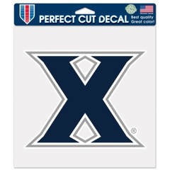 XAVIER MUSKETEERS «X» 8″X8″ COLOR DIE CUT DECAL BRAND NEW WINCRAFT 👀🔥