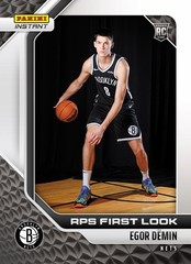 Egor Demin 2025 Panini Instant NBA RPS First Look #23 RC – Qty