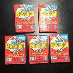 1988 Donruss Baseball Sealed Packs Lot of 5
