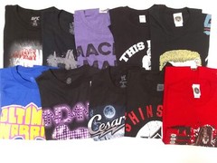 Lot of 10 Men Size Small RANDOM WWE T-shirts | Cena Orton Undertaker The Rock…