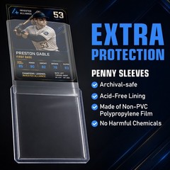 Invested Alliance 3×4 Regular 35PT Toploaders For Standard Cards – Bundle Pack