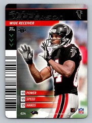 2001 NFL Showdown 1st Edition #024 Shawn Jefferson