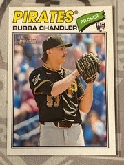2026 Topps Heritage – Bubba Chandler #265 Rookie Pirates (RC)