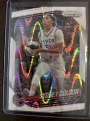 2025 Panini Prizm WNBA – Sydney Colson #1 White Seismic Prizm