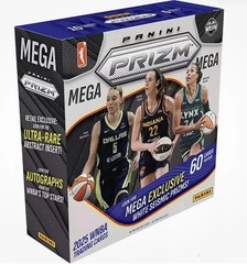 2025 Panini Prizm WNBA Factory Sealed Mega Box