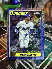 Mookie Betts 2025 Topps Series 1 1990 Silver Pack Mojo #T90C-81 Dodgers