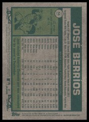 2026 Topps Heritage #56 José Berríos Chrome Pink Sparkle Refractors