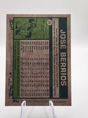 2026 Topps Heritage – José Berríos #56 Yellow Border