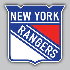 New York Rangers Vinyl Sticker/Decal – NHL National Hockey League – NYC