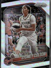 2025 Panini Prizm WNBA Silver Prizms Sydney Colson #1 | Indiana Fever