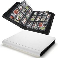 Toploader Binder,Toploader Hard Cases, 9-Pocket Pages Sleeves Hold up 288 Car…