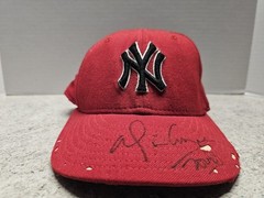 New York Yankees MLB Unknown Autograph New Era 59fifty Fitted Ball Cap Size 6…