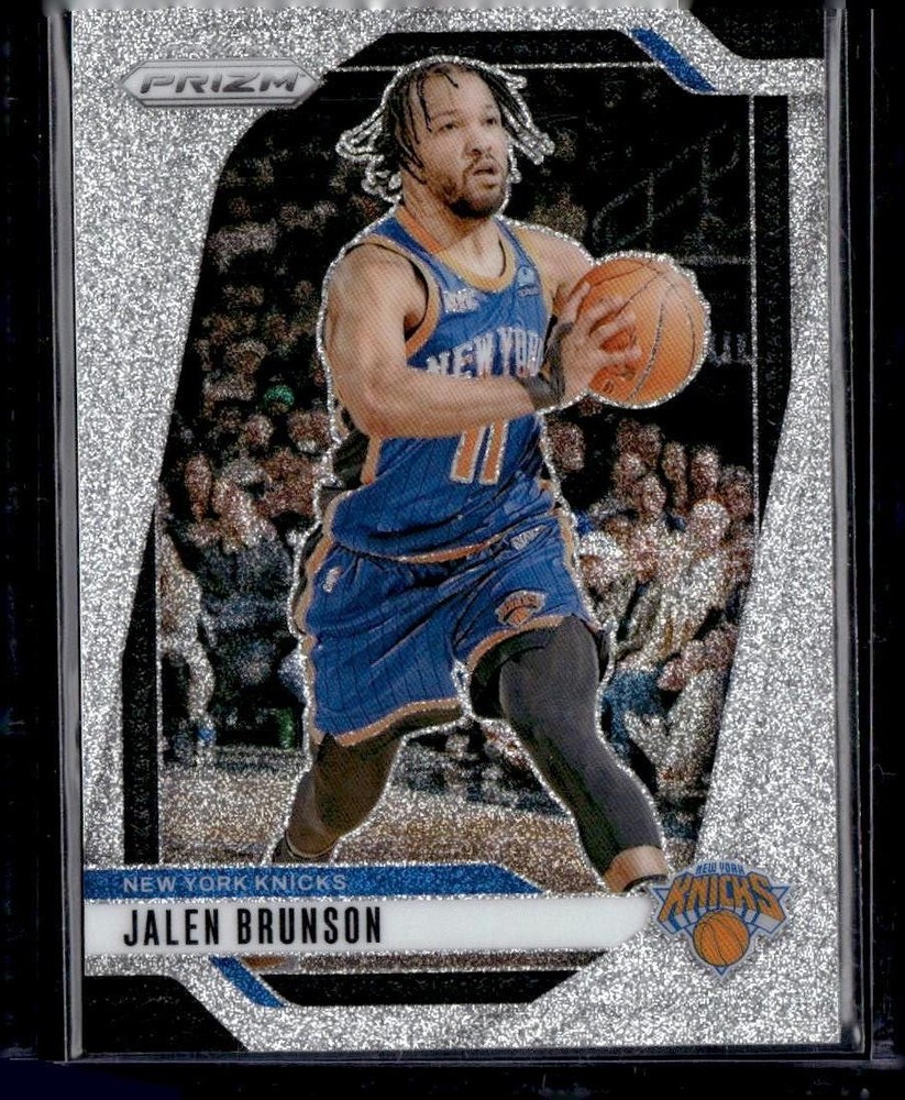 2024-25 Panini Prizm #217 Jalen Brunson Prizms Glitter